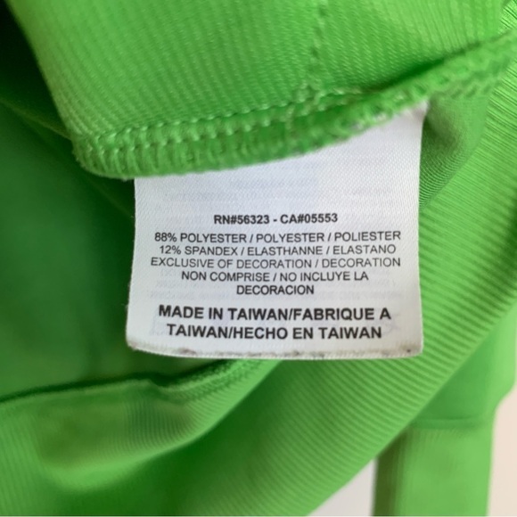 Nike Lime Green Golf Jacket Size L - Picture 7 of 8